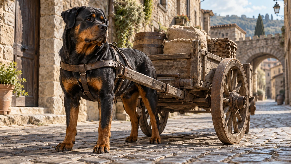 Rottweiler köpek — ırkın tarihi ve kökeni