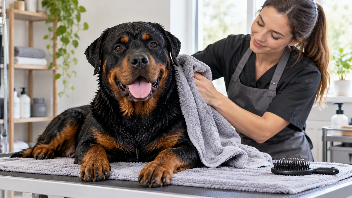 Rottweiler köpek — bakım ve tımar